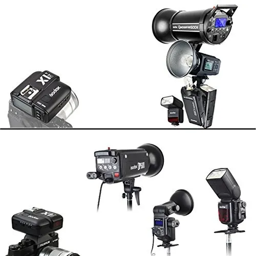 Беспроводной радиосинхронизатор вспышки Godox X1T-F TTL 2 4 ГГц система X для камер Fuji