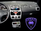 Для Fiat Palio Albea 2002, комплект для приборной панели, наклейки для интерьера, планки, комплект, покрытие, покрытие, декоративные, автомобильные аксессуары, защита торпеды