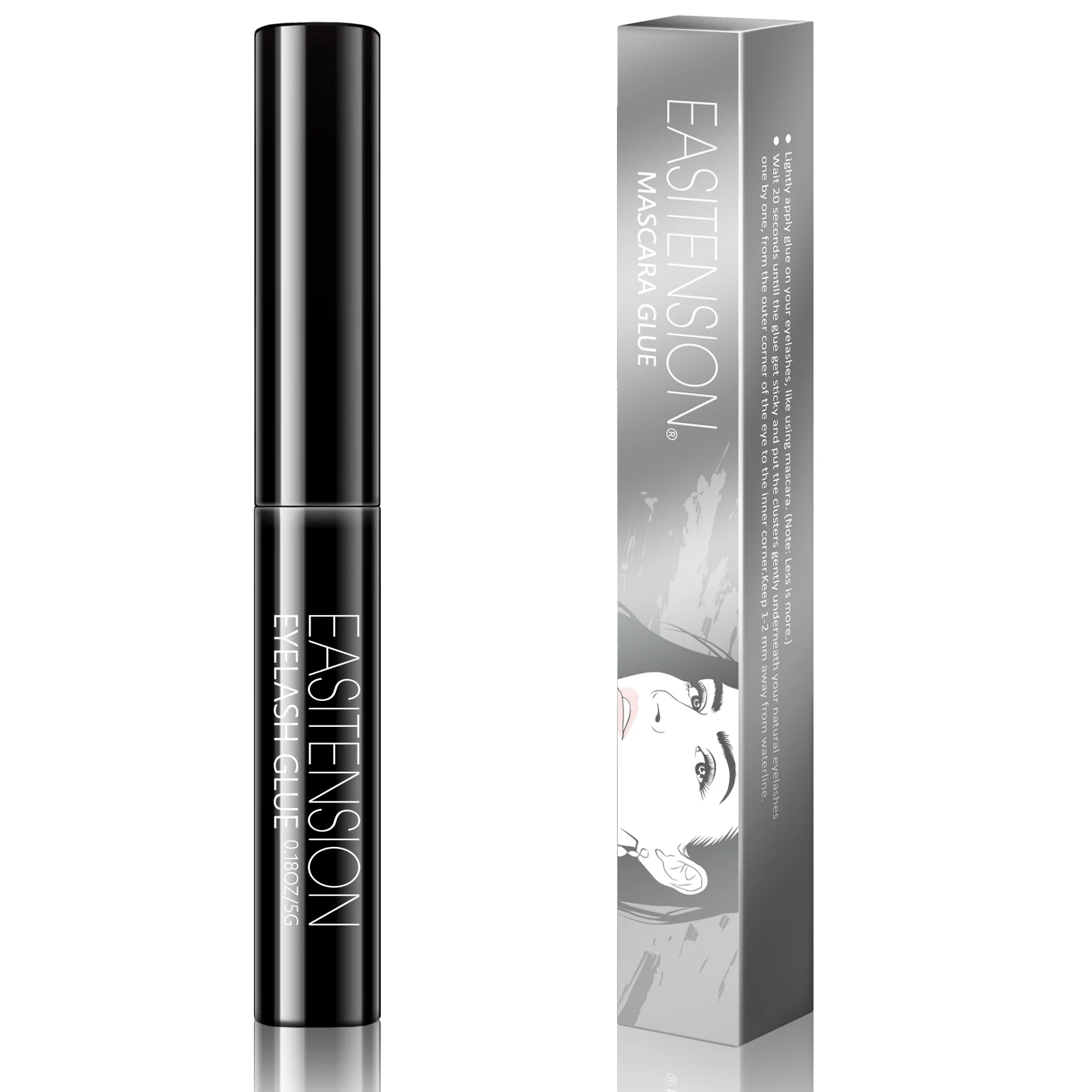 Подставка для ресниц клей высокое качество водонепроницаемый черный цвет |