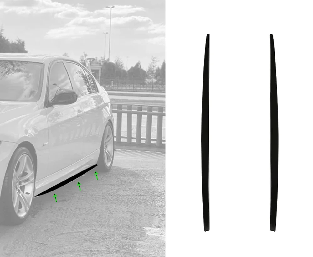 Насадка на пороги для Bmw 3 серии E90 2004-2012 автомобильный Стайлинг универсальный