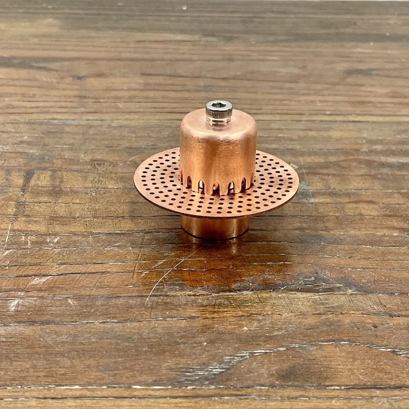 Медная барботажная тарелка для 2" колонны OD54mm | Обустройство дома