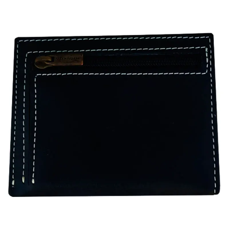 Бумажник модель знака национальной полиции чёрный цвет изготовленный из