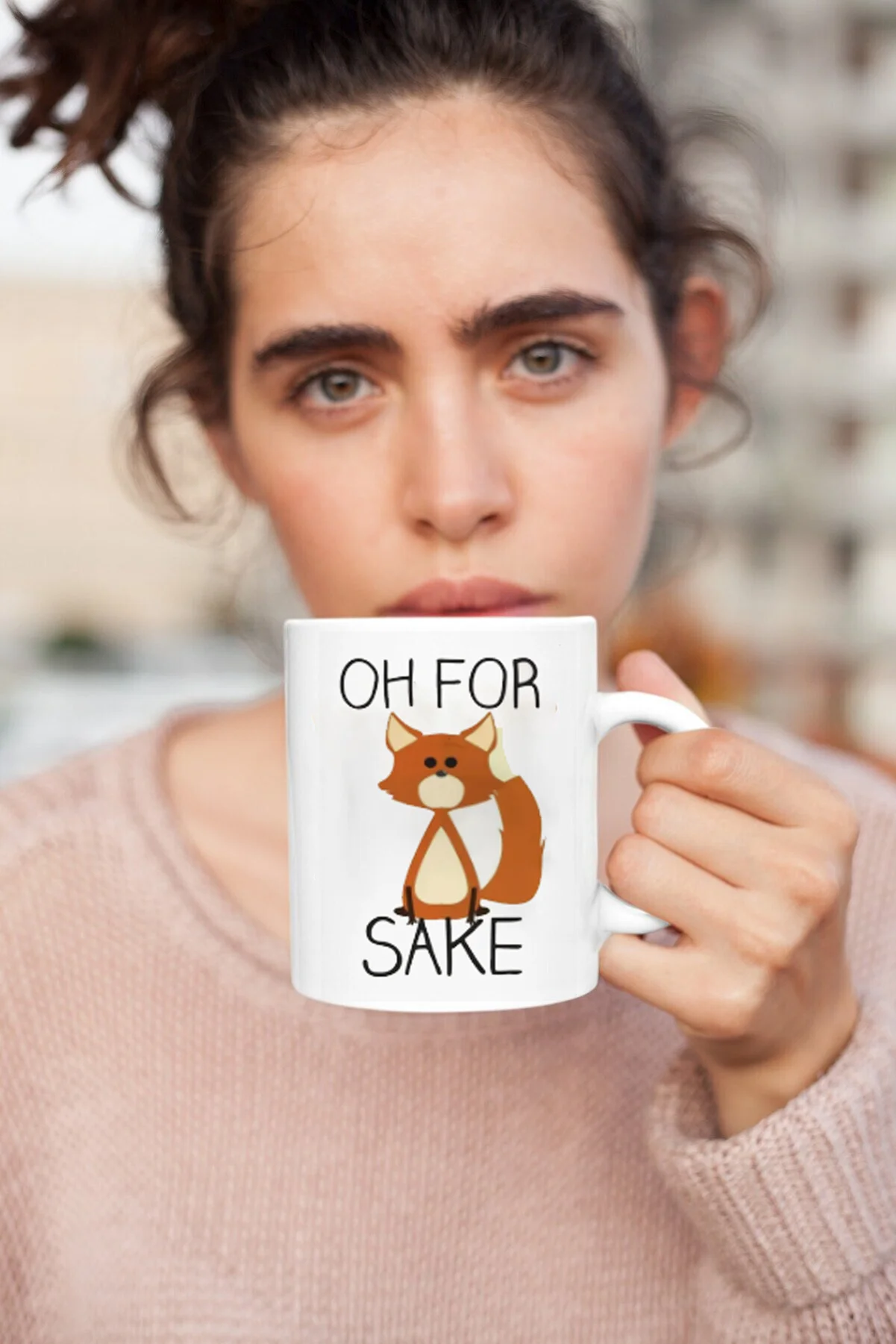Oh For Sake Fox Mug Movie Same Style Ceramic Coffee 11oz Milk Tea Cup Christmas Gift | Mugs
