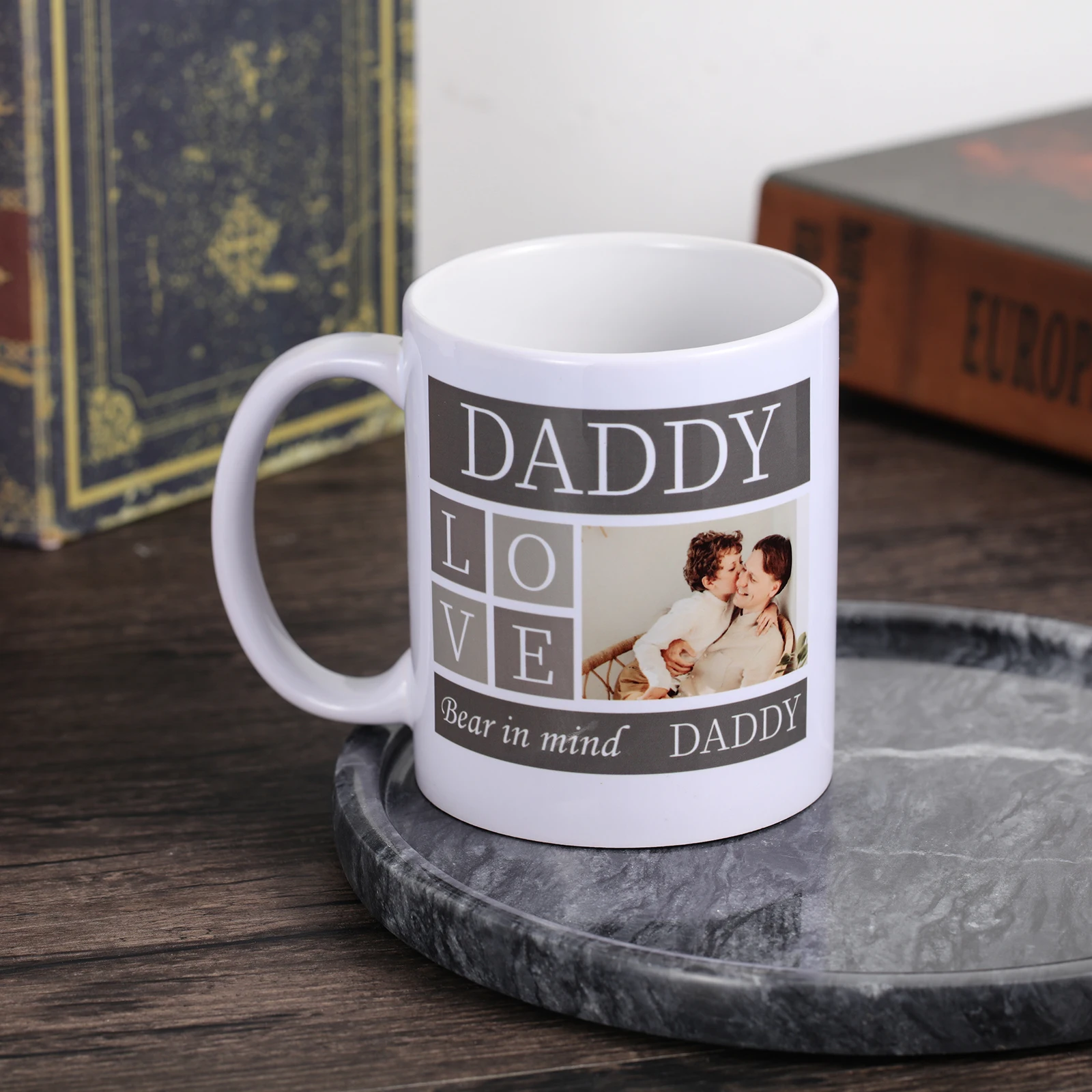 Personalized Fathers Day Mug Gifts For Dad From Daughter Son Best Father Coffee Mug Birthday Christmas Gag Dad Gifts For Husband