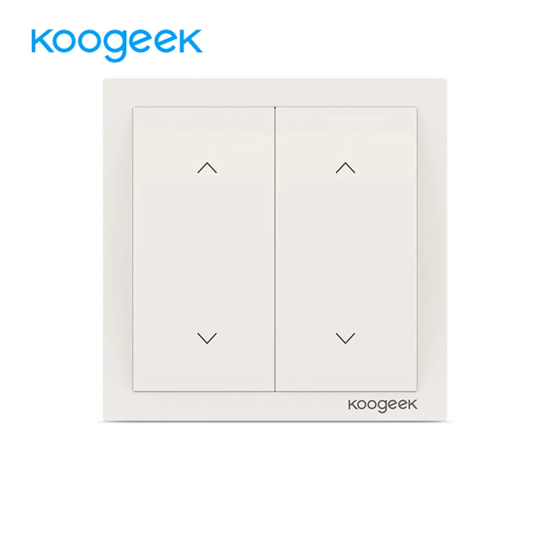 Koogeek 2 комплекта Wi-Fi умный светильник настенный выключатель для Apple HomeKit Alexa Google Assistant Умный домашний светильник с дистанционным управлением