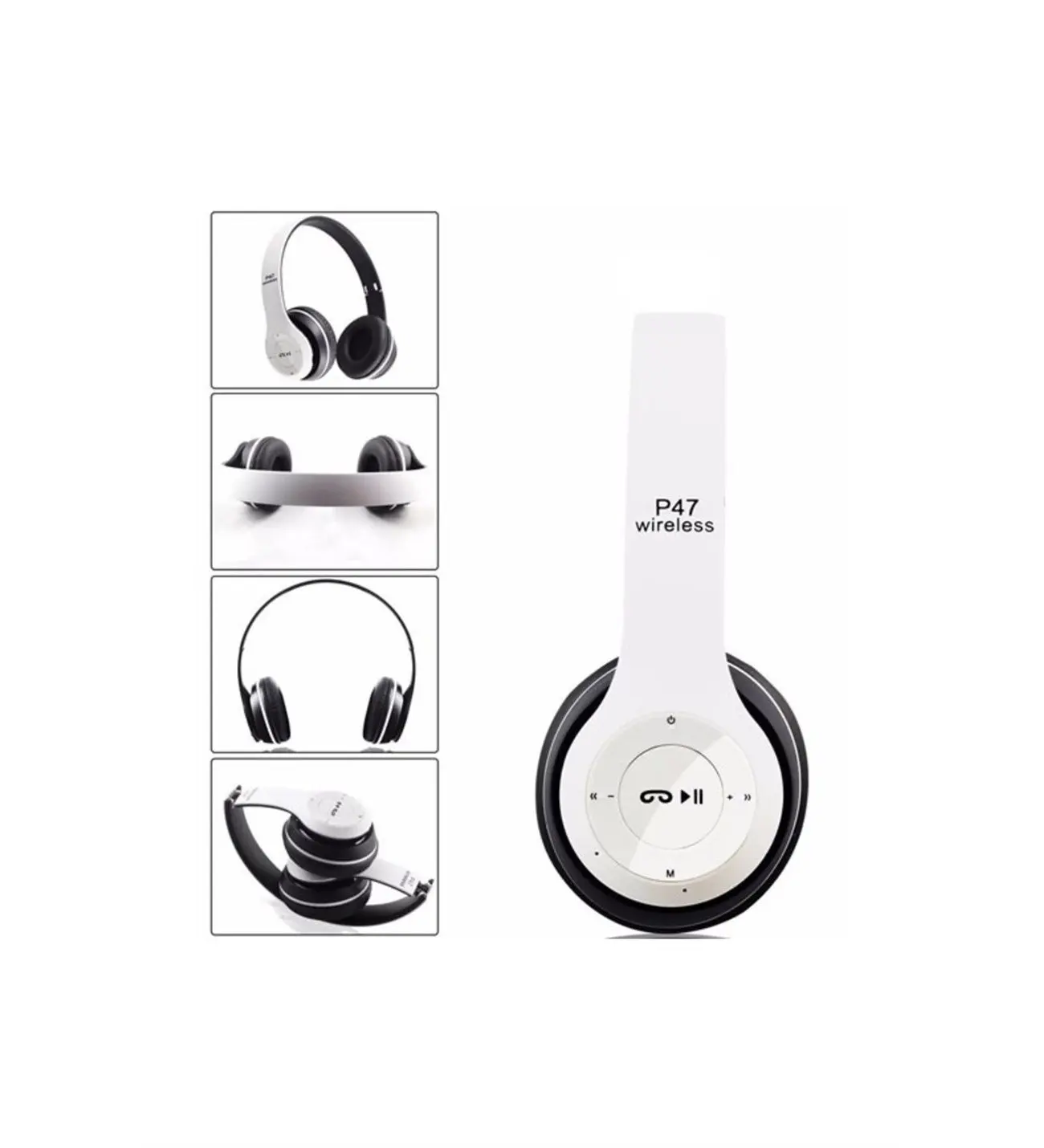 

Оригинальные наушники P47 3,5 мм BT 5,0 TF карта FM стерео радио mp3-плеер P47 беспроводные наушники для телефонов IOS Android P47