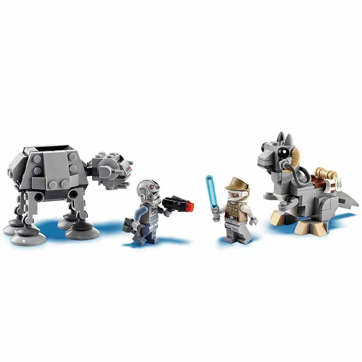 Набор LEGO Звездные войны AT-AT и Tauntaun Micro Fighter 75298 для детей Быстрая бесплатная