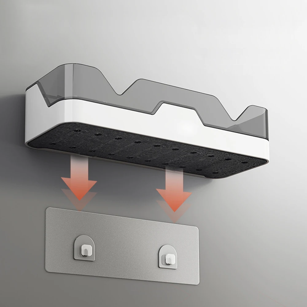 Полка для ванной комнаты держатель шампуня стеллажи душа настенное крепление