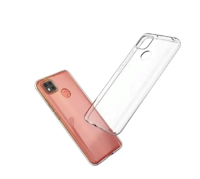 Выгодный комплект для Xiaomi redmi 9C: силиконовый чехол (прозрачный) + защитное стекло