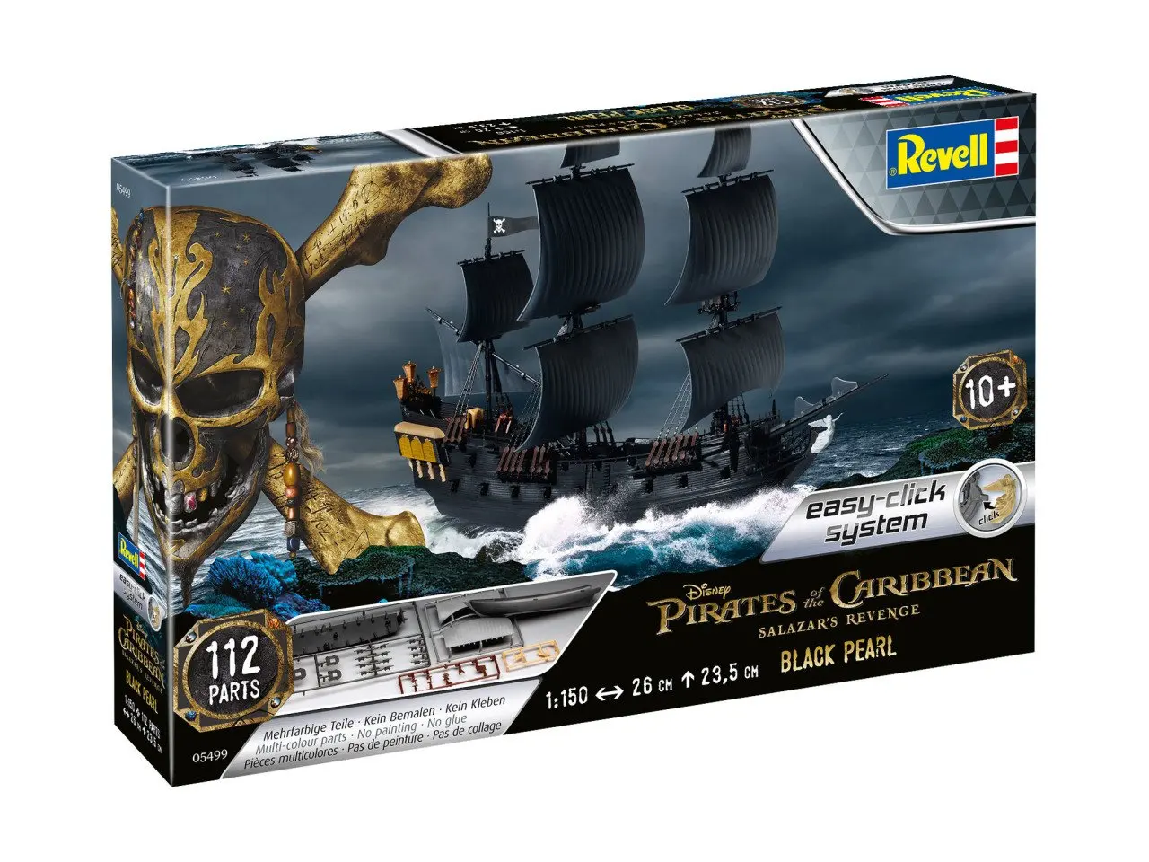 

Revell «Пираты Карибского моря», Черная жемчужина, простой набор моделей