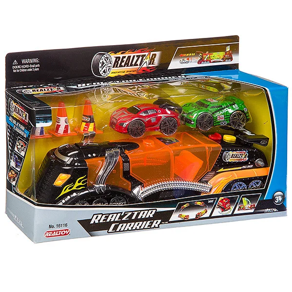 Набор металлических машинок RealToy BOX Realztar |