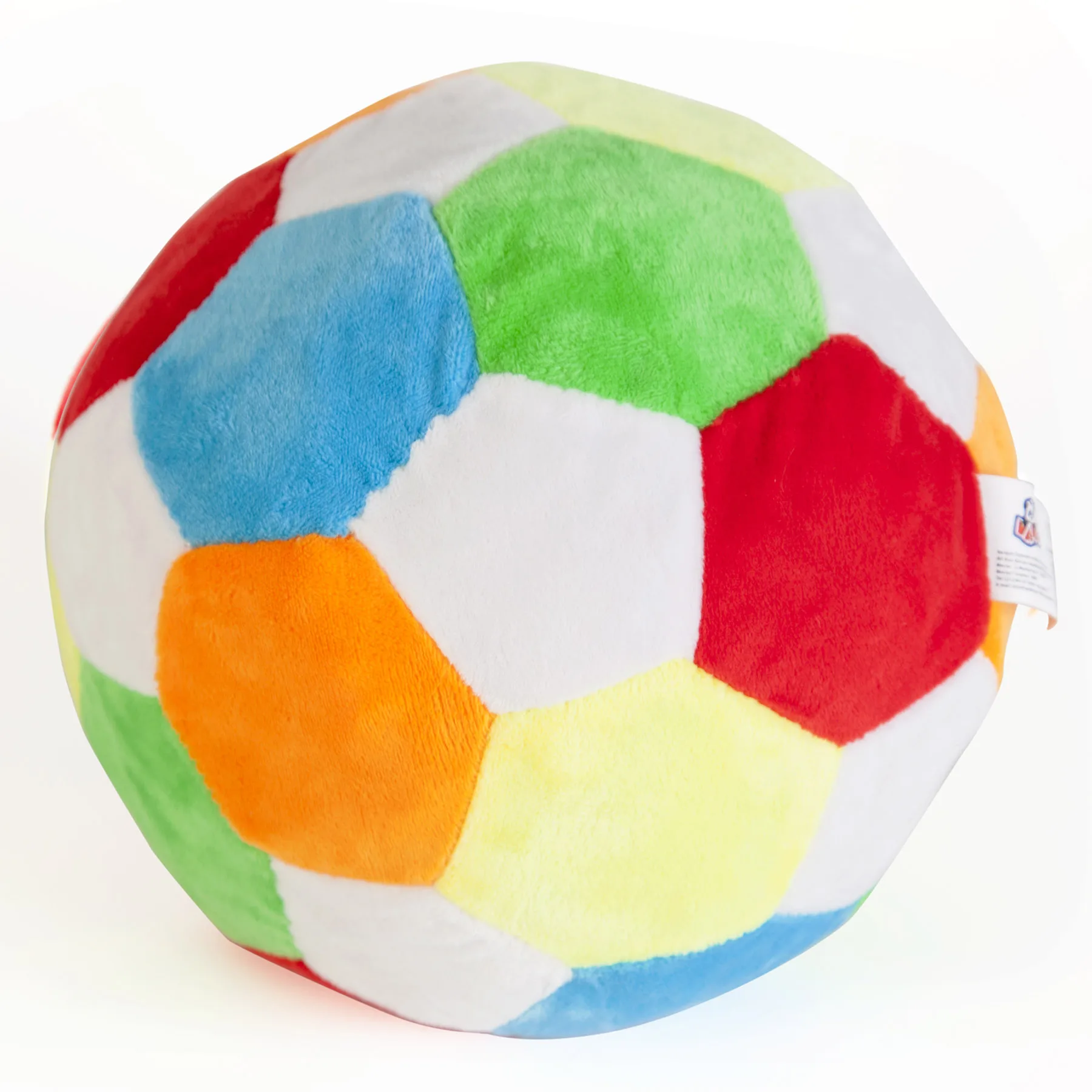 

Colorful Rattlesnake Plush Ball Toy Crawling Vice