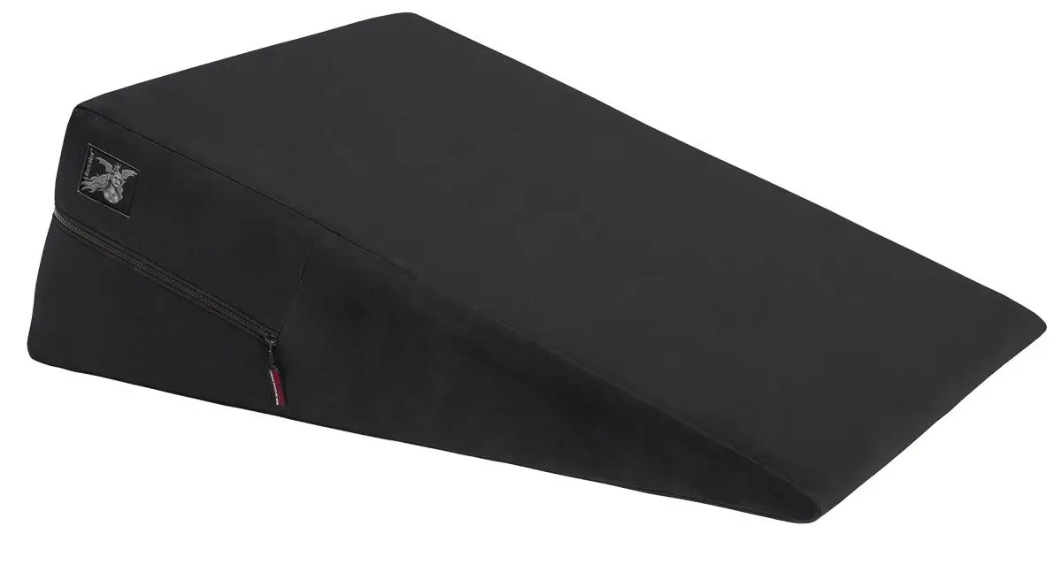 Большая чёрная подушка для любви Liberator Retail Ramp из микрофибры | Красота и здоровье