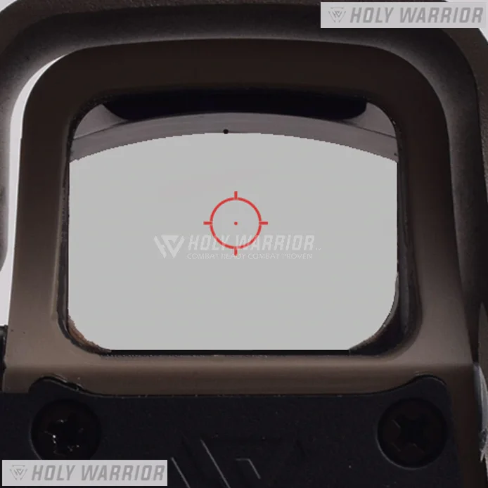 Голографический прицел HolyWarrior S2 EQTECH голографический с изображением красной