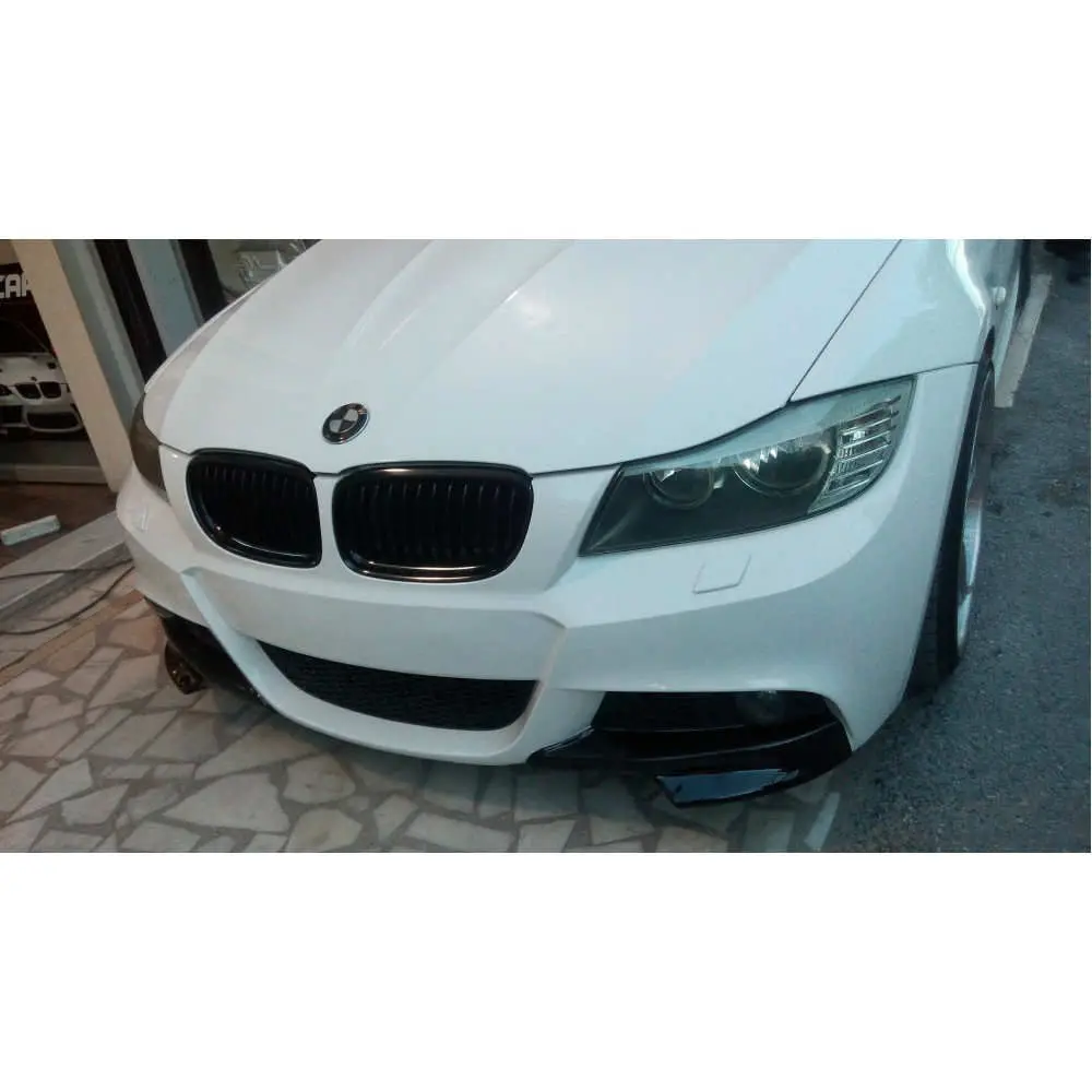 Новый стиль высокое качество АБС пластик блеск черный передний бампер