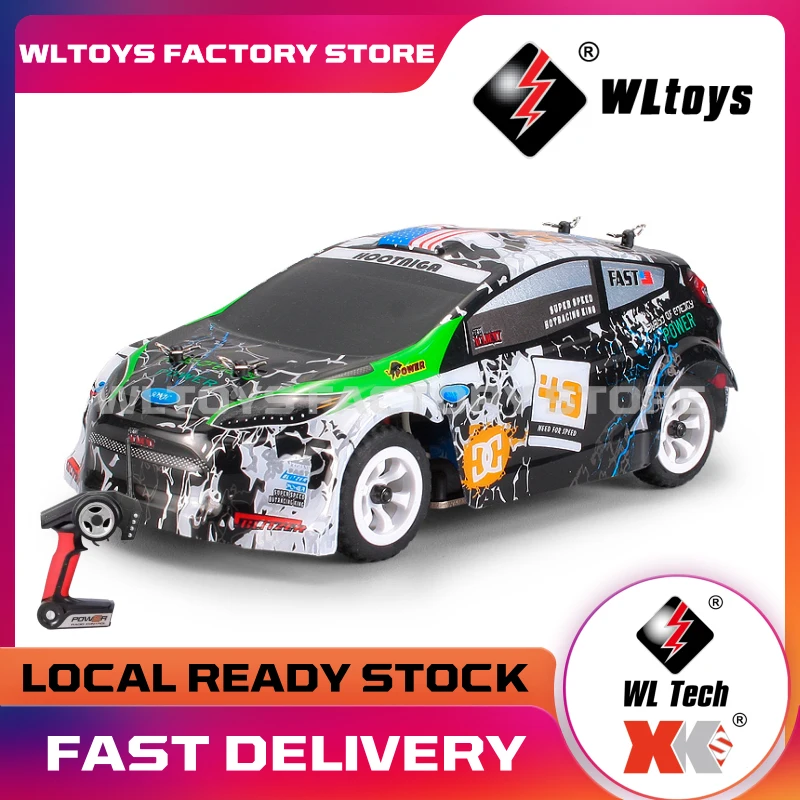 

WLtoys K989 Remote Control Four-Wheel Drive Car Charger Electric Toys Mini Race Car 1:28-Ratio High-Speed Off-Road Vehicle