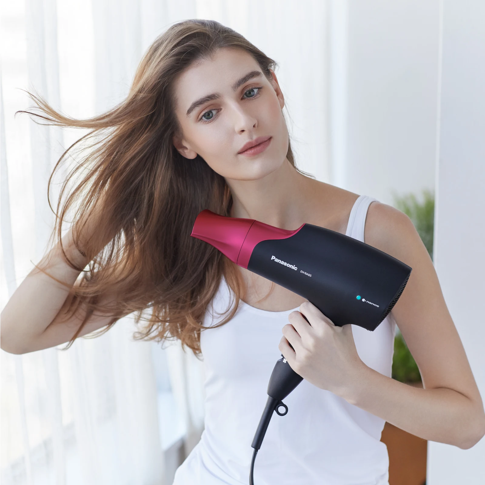 Фен Panasonic Nanoe care EH NA65 K865 + beauty box с подарками|Фены для волос| |
