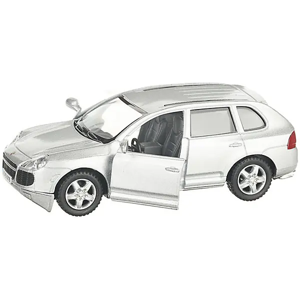 Коллекционная машинка Serinity Toys Porsche Cayenne Turbo серебристая |