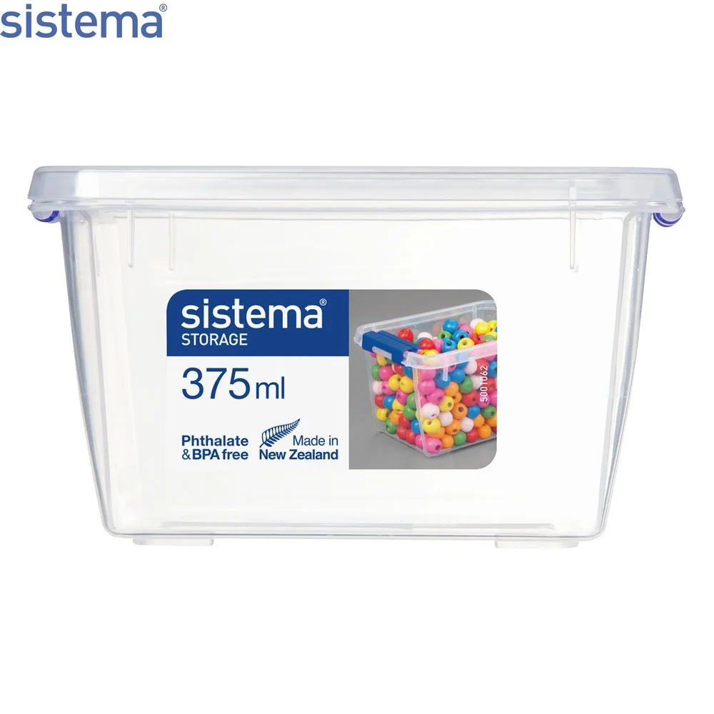 Контейнер Sistema &quotStorage&quot 375мл белый 70003|Ящики для хранения| |