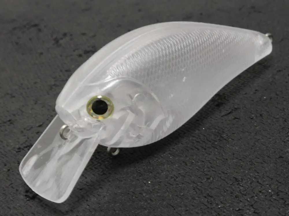 WLure 8 3 г квадратный Билл мелководный громкий погремушка кренкбейт неокрашенные