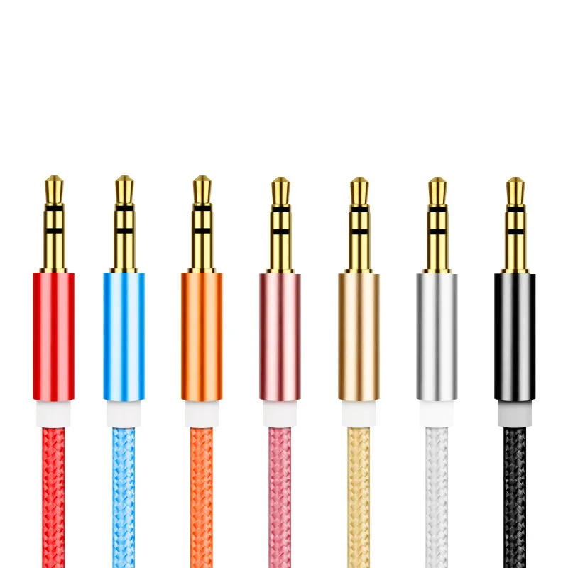 10 шт. 1 м AUX Jack HD аудио удлинительные кабели 3 5 мм папа-мама вспомогательный стерео