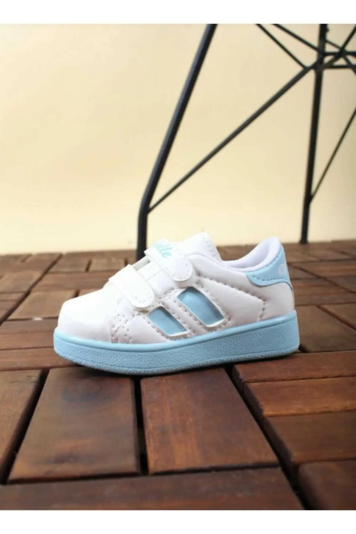 

Flaneur Baby White - Blue Casual Sneaker Shoes 2021 Premium Quality