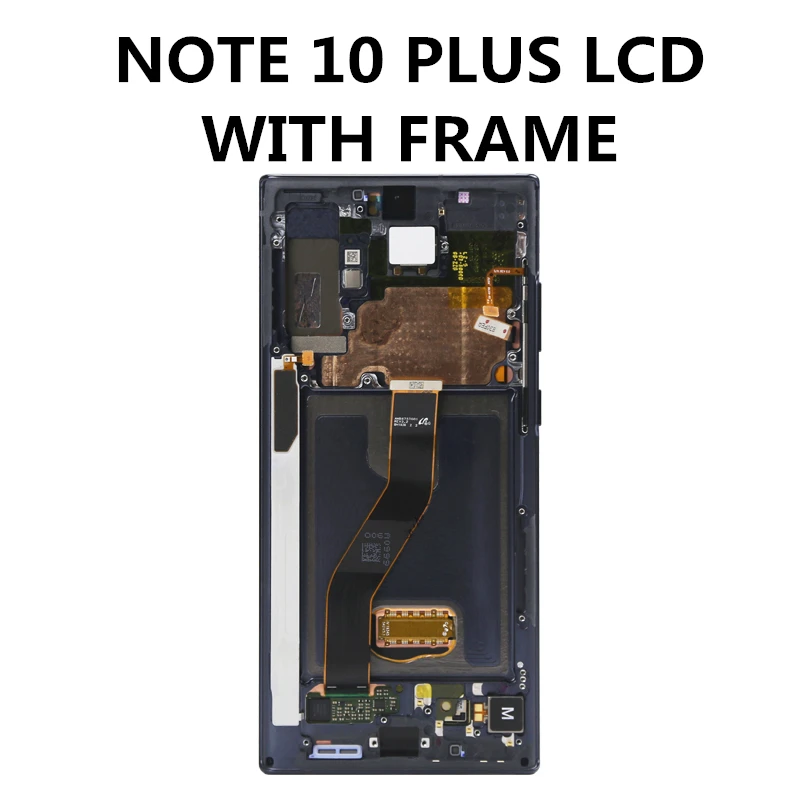 Новый ЖК дисплей Note 10 Plus для Samsung Galaxy NOTE10 + N975 N975F N9750/DS с рамкой сенсорный экран