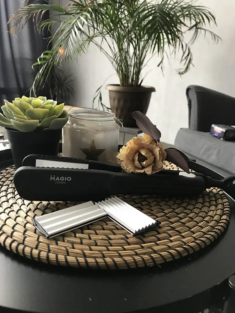 Щипцы для волос (3-в-1) со съемными керамическими пластинами (выпрямление крупное и