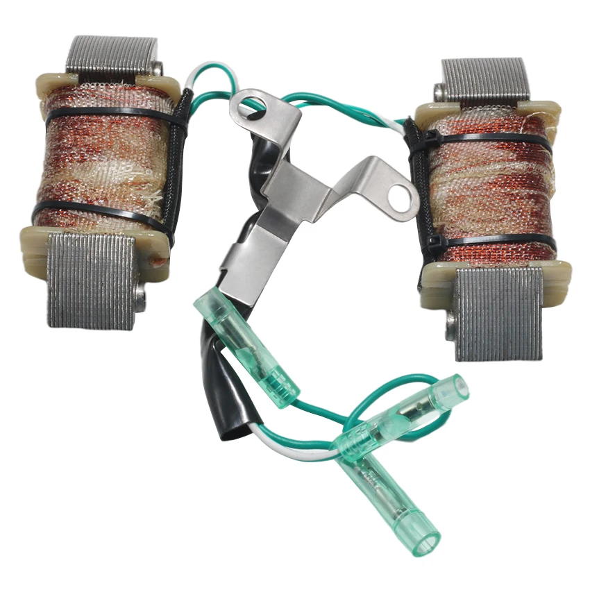 

Motorcycle Ignition Generator Lighting Outboard Stator Coil Comp For Yamaha 9.9HP T9.9 F9.9 F9.9C WHP M(E)HS/L MS/LH ES/LR EL/XR