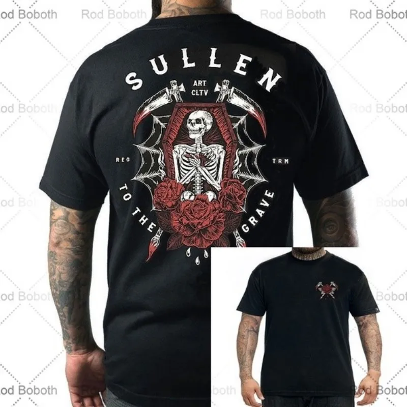 Горячая Распродажа суленая Мужская футболка с татуировкой в стиле хип-хоп одежда