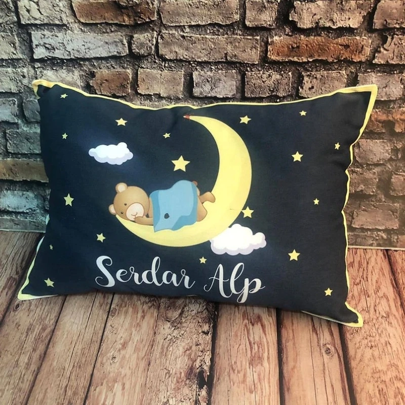 

New Born Boy Baby Pillow Babyshower Birthday Gift Special Day Cushion