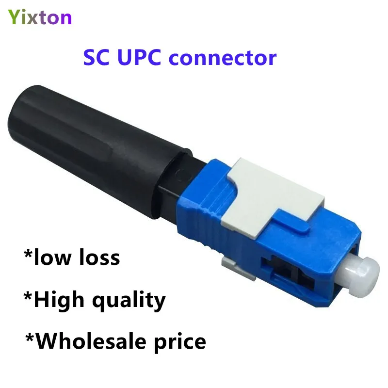

Free Shipping 50-200pcs Fiber Optics SC UPC Fast Connector FTTH Single Mode Quick Connector fiber SC UPC