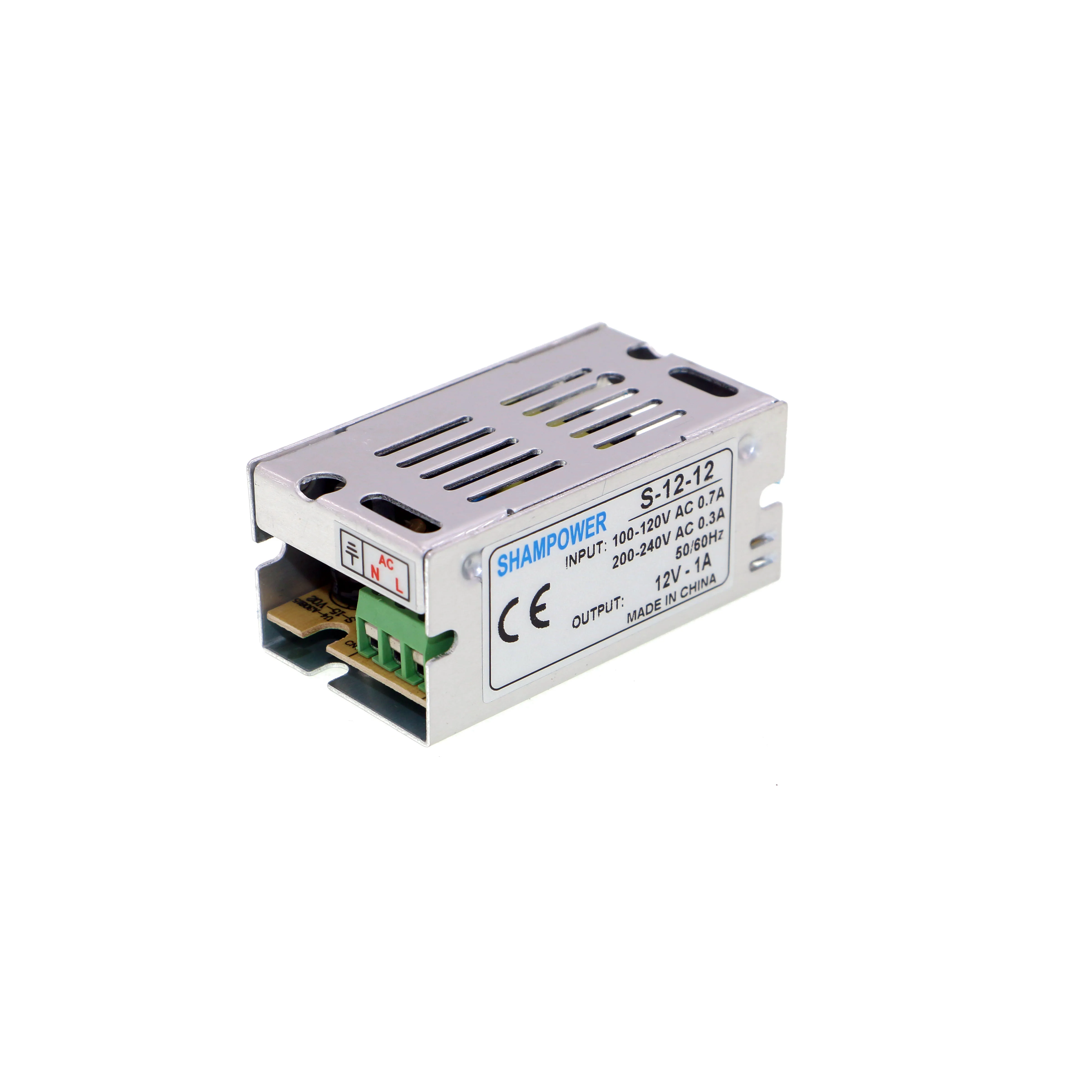 Фиктивные Мощность переключение Питание AC110V/220 V постоянного тока до DC12V1A 2A 5A 10A 15A 20A 30A 10 Вт 24 Вт 60 Вт 240 Вт 360 Вт Светодиодные ленты источник Мощность адаптироваться - Цвет: 12V 1A 12W