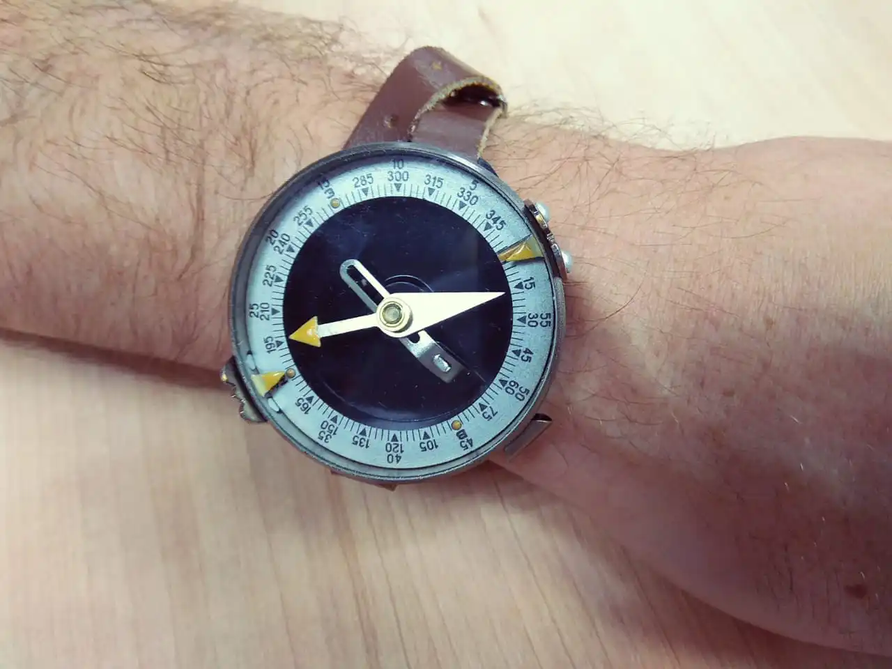 военный армейский наручный компас Адрианова оригинал СССР | Спорт и развлечения