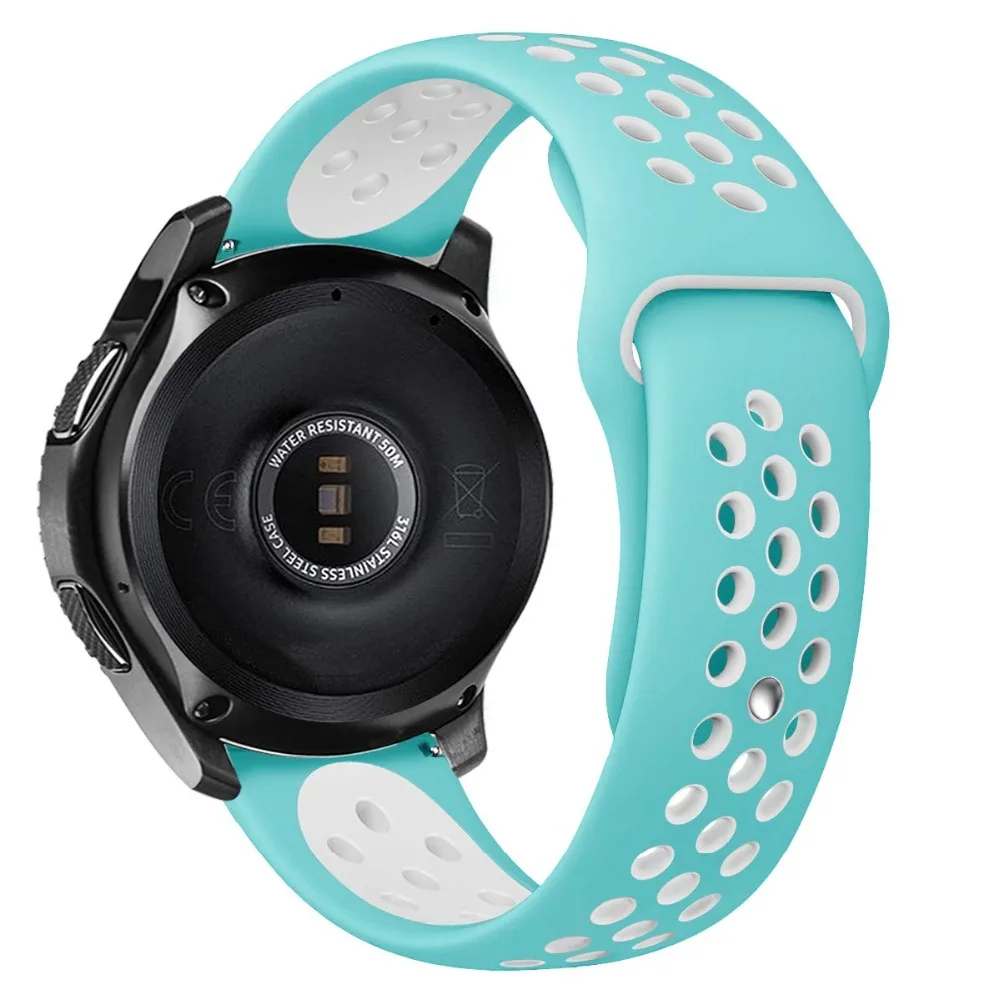 Galaxy watch 46 мм для samsung gear S3 Frontier active 2 Galaxy watch 42 мм amazfit bip grt huawei watch GT ремешок 22 мм ремешок для часов