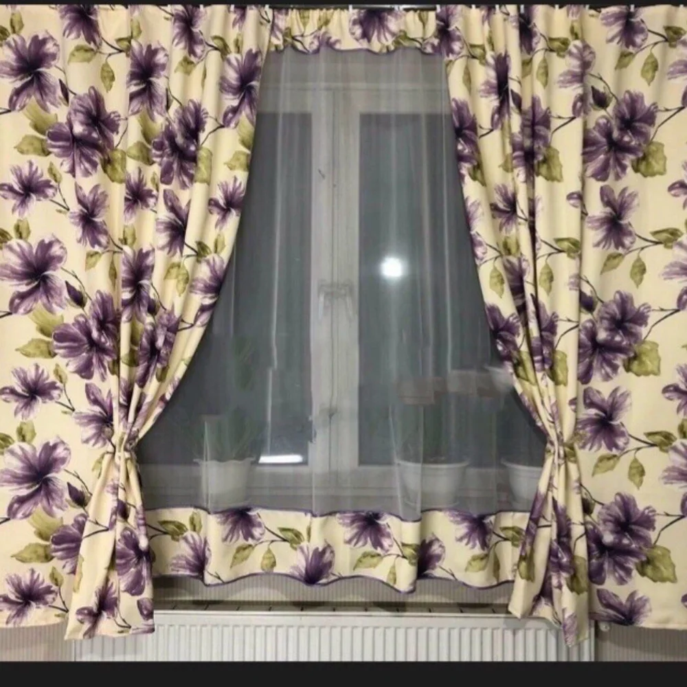 Шторы для кухни цветок. | Дом и сад