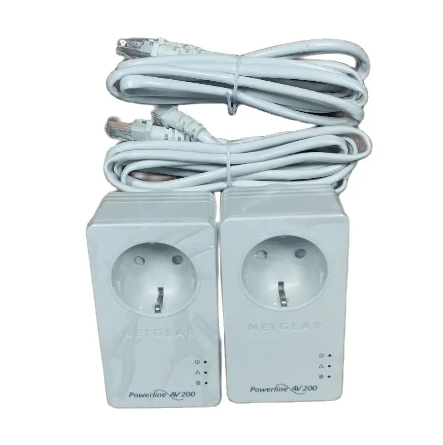 Netgear Powerline AV адаптер PLC Kit + 200 nano set и Ростелеком Qtech QPLA-1000P rev.1 гигабитный | Компьютеры