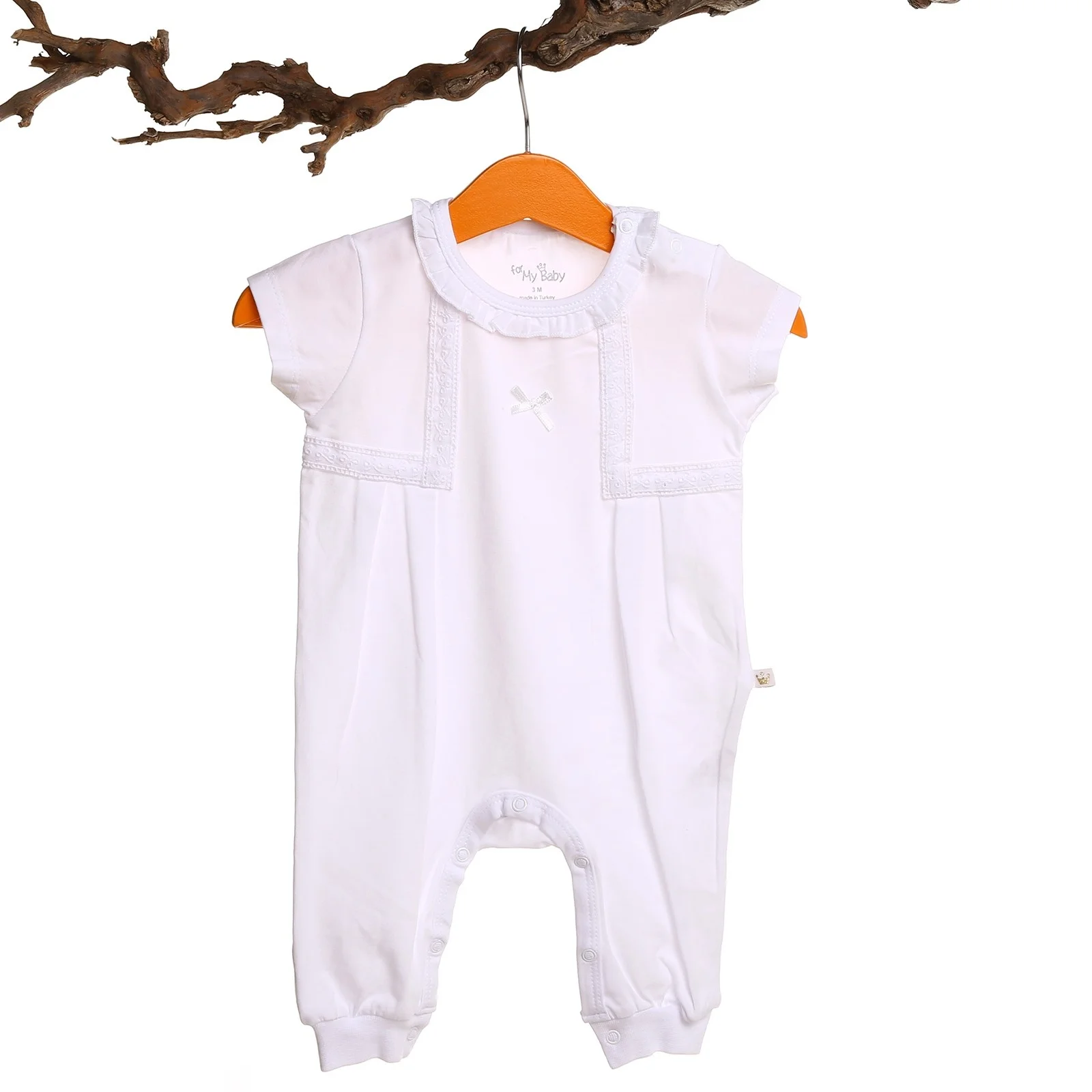 Ebebek For My Baby Angel/футболка с оборками и короткими рукавами для девочек| |