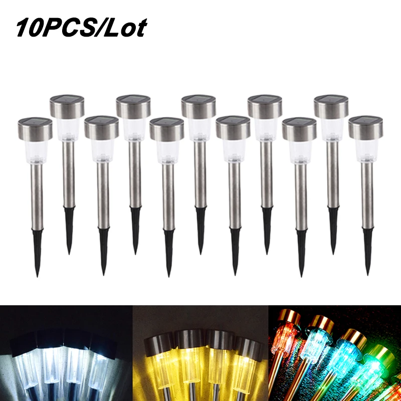 

Водонепроницаемый садовый фонарь на солнечной батарее, освещение для дорожек, ландшафта, освесветильник для патио/лужайки/двора