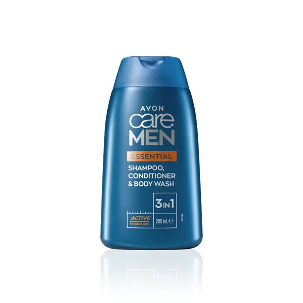 

Avon Care Men Essential 3 в 1 шампунь, кондиционер и шампунь для тела 200 мл