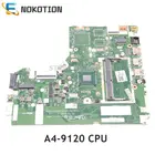 NOKOTION для Lenovo 320-14IKB 320-14AST материнская плата для ноутбука 5B20P19167 DG425 DG525 DG725 NM-B321 ЦП DDR4