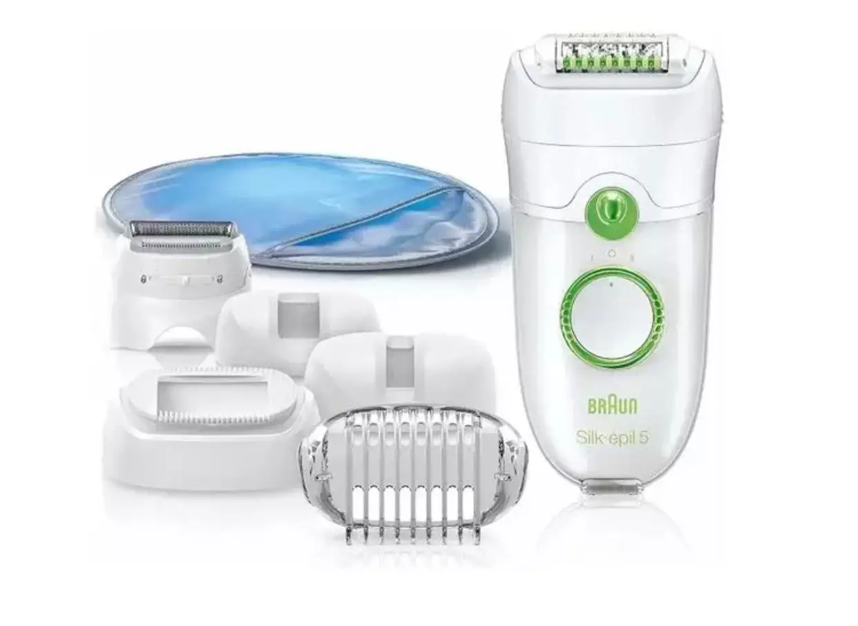 

Портативный Электрический свободный Эпилятор Braun Silk-epil 5 5780, женский эпилятор, безболезненное удаление волос, депиляция лица