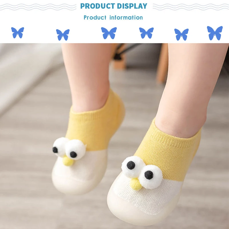 

Детские Нескользящие ботинки для новорожденных девочек хлопковые нескользящие носки для пола для маленьких мальчиков резиновая подошва М...