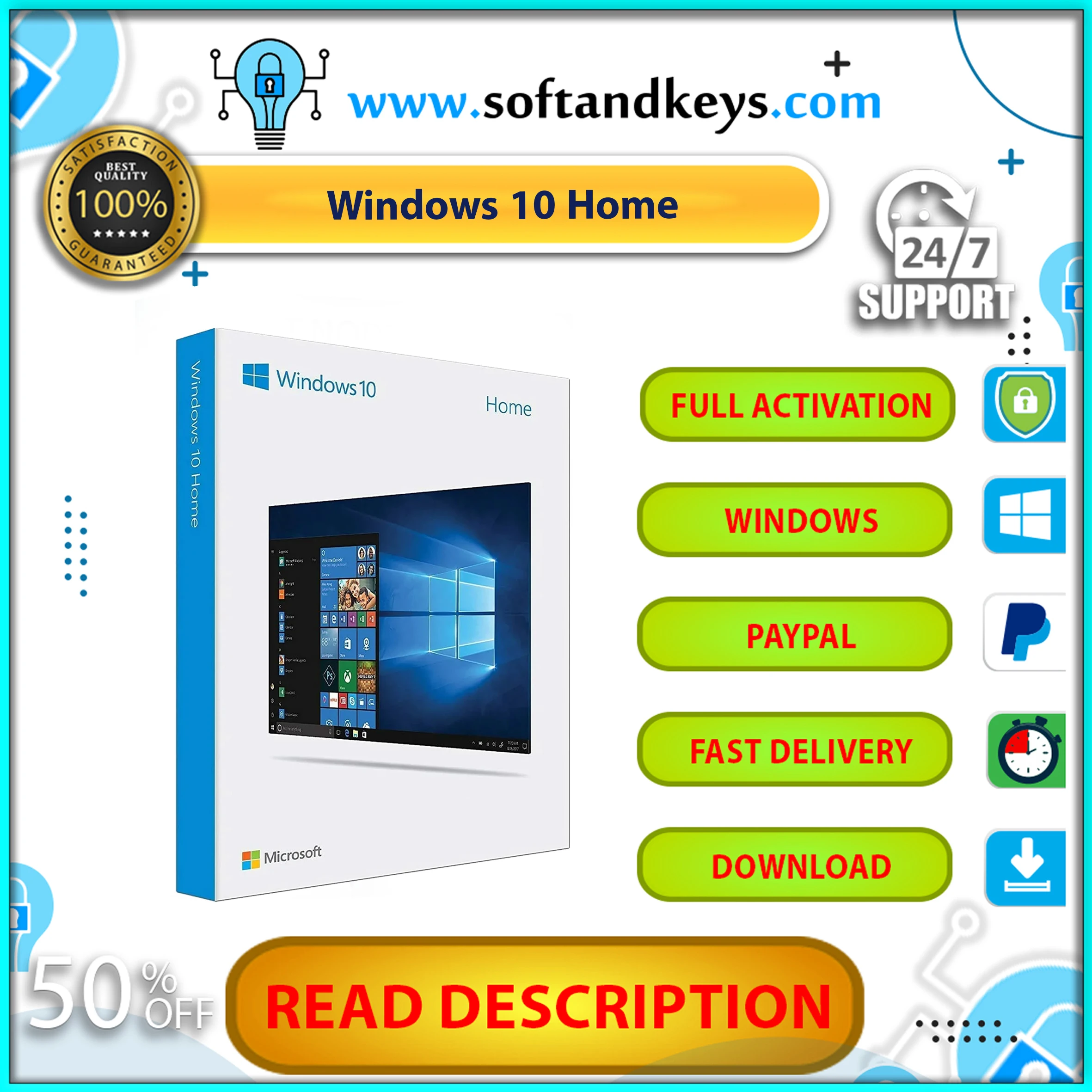 

{WINDOWS 10 HOME Professional✅Быстрая доставка✅Срок службы✔️}