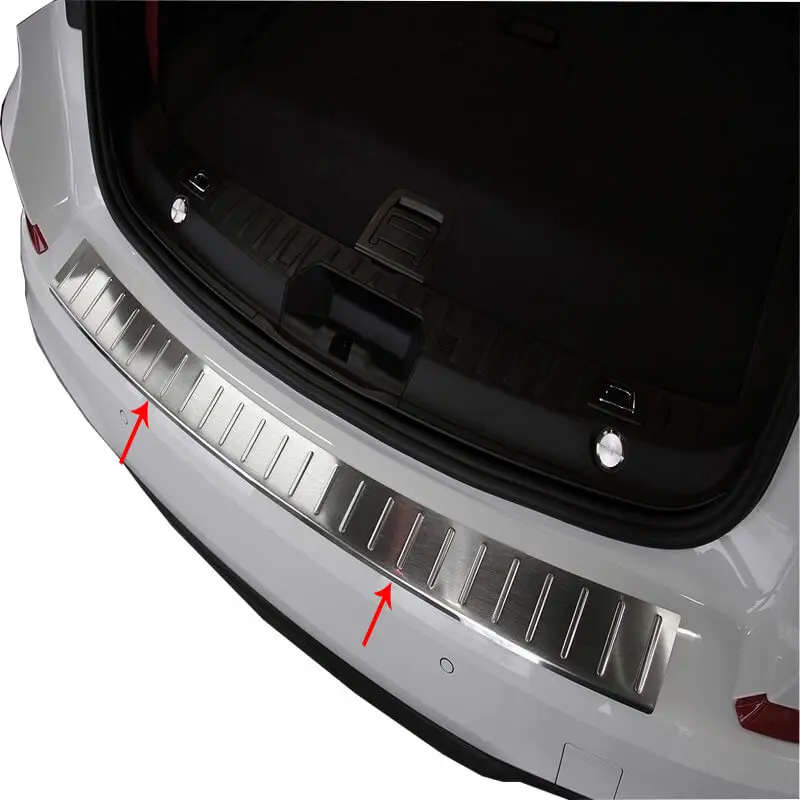 

Rear Bumper Sill Cover S. Steel Rear Bumper Protector Rear Bumper Guard for Bmw 5 Series GT F07 SUV 2009-2017