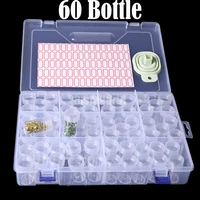 diamond painting tools 60 bottle cells plastic storage box tool funnel sticker accessories for diamond painting embroidery sale