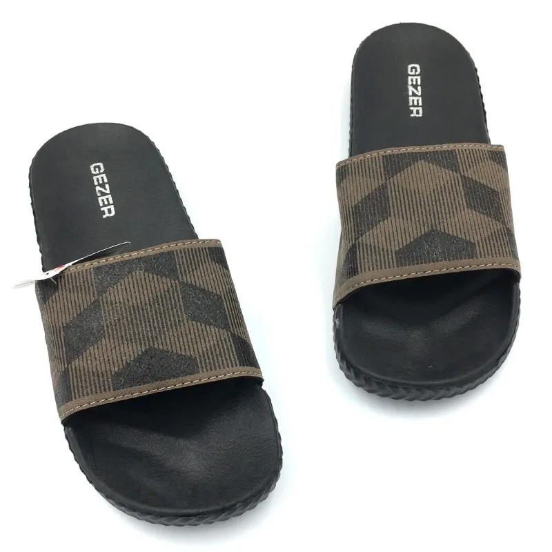 Мужские Нескользящие тапочки уличные сандалии обувь на плоской подошве мужские