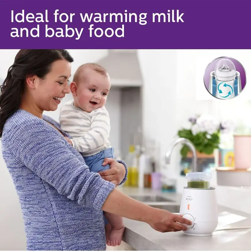 Фото Подогреватель для бутылочек Philips Avent SCF355/07, быстрый подогреватель бутылочек для младенцев, подогреватель бутылочек для младенцев, детский п... №5