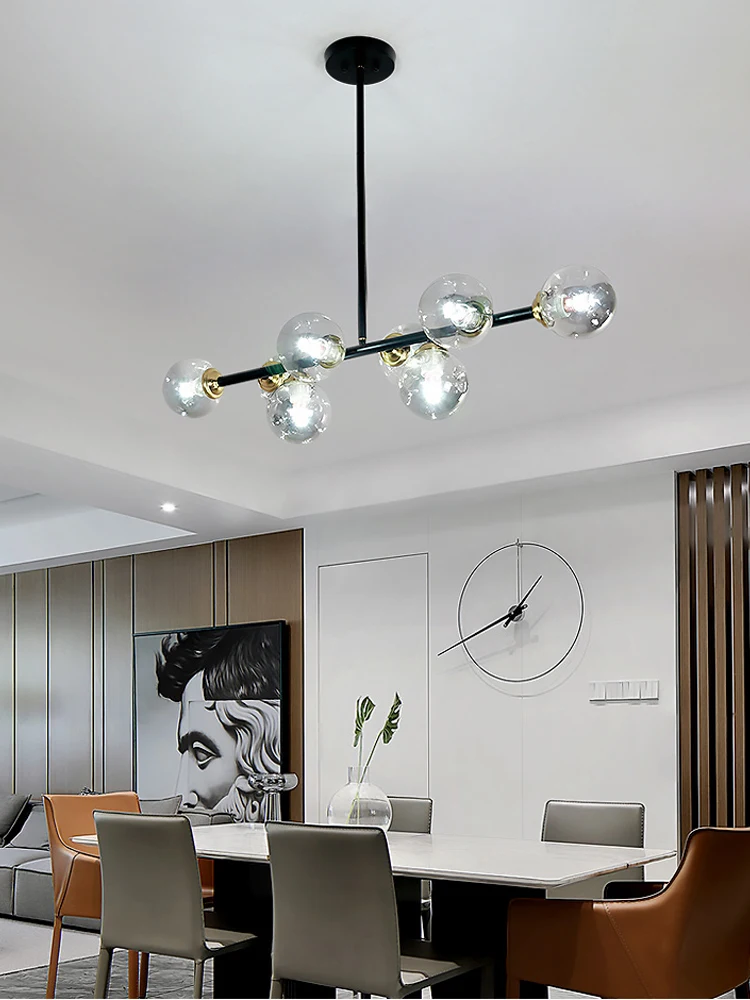 Подвесная лампа для столовой кухни островка скандинавский винтажный домашний