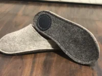 тапочки из 100% шерсти#4